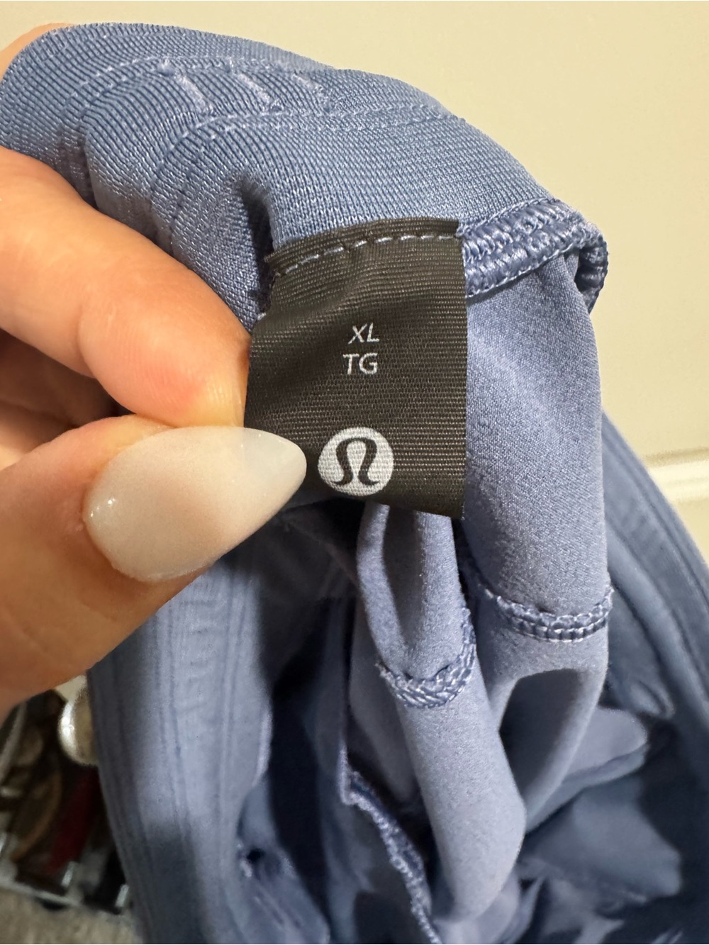 lululemon athletica Slate Blue Drawstring Athletic Shorts - Picture 5 of 5